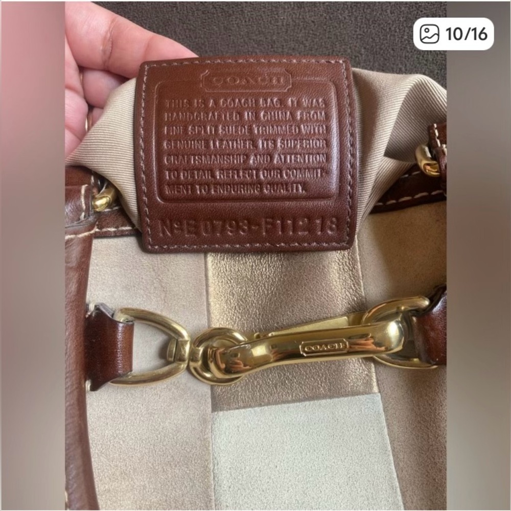 Vintage Coach multicolor patchwork bag - Picture 10 of 16